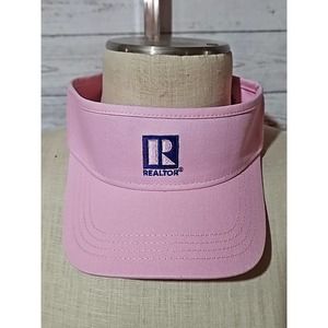 NWOT Pink Realtor Visor